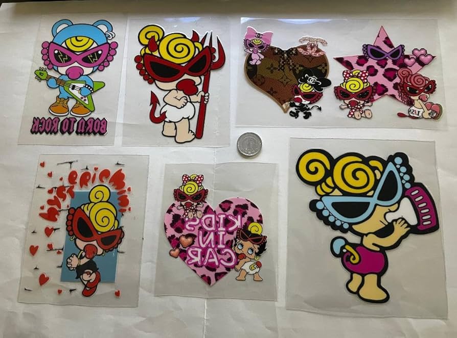 ヒスミニ ステッカー キラシール HYSTERIC MINI - ヒスミニ☆正規品☆レア☆新品☆ステッカー